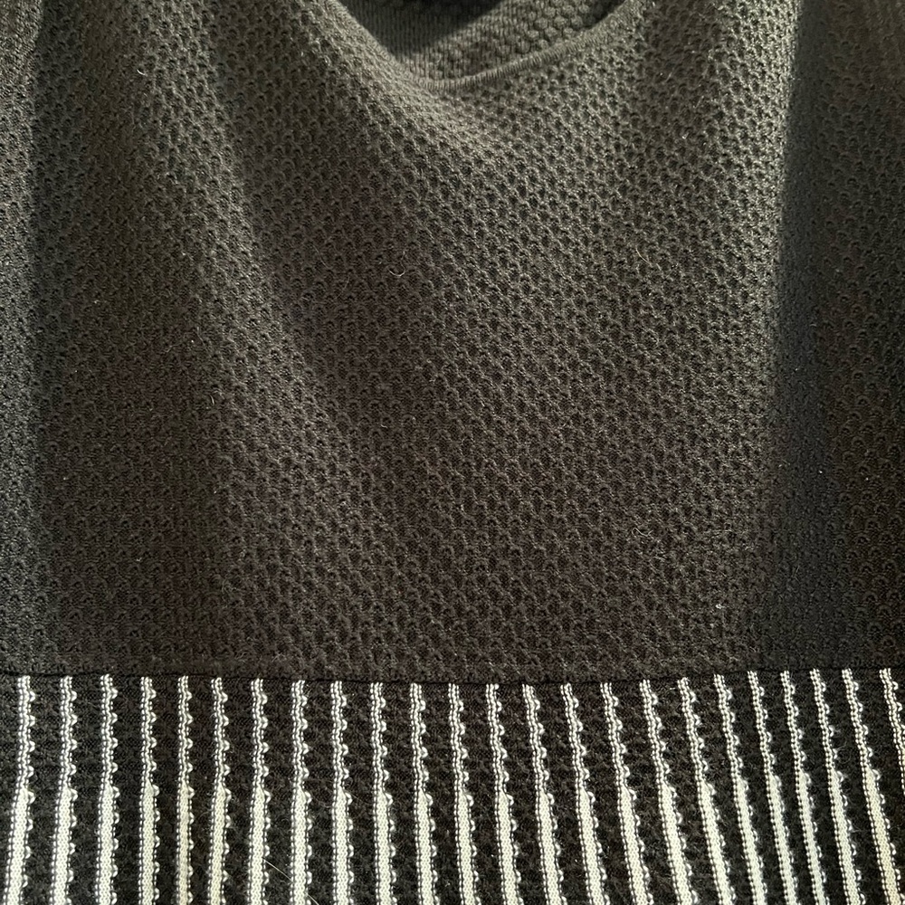 Black and White Striped Dress - Picture 2 of 3